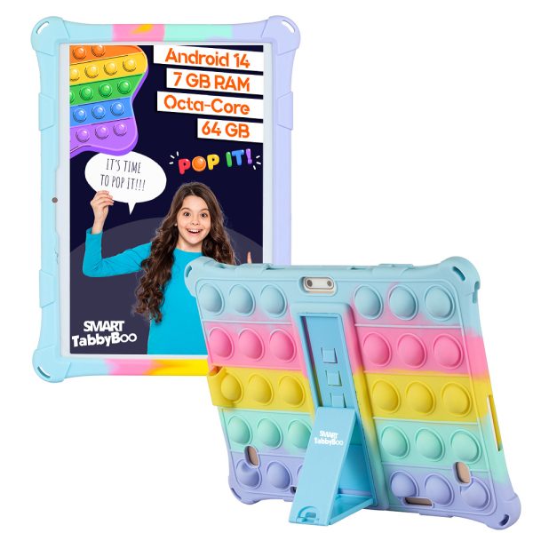 Tableta copii SMART TabbyBoo Popit 2025 ALBASTRUMIXT 1
