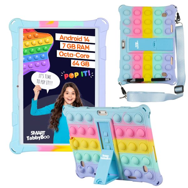 Tableta copii SMART TabbyBoo Popit 2025 ALBASTRUMIXT 2