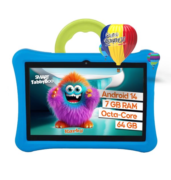 Tableta copii SMART TabbyBoo Karby 2025 ALBASTRU RO